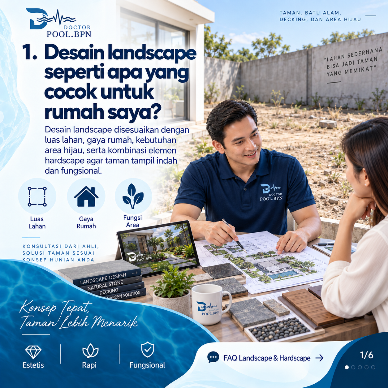 Landscape dan hardscape