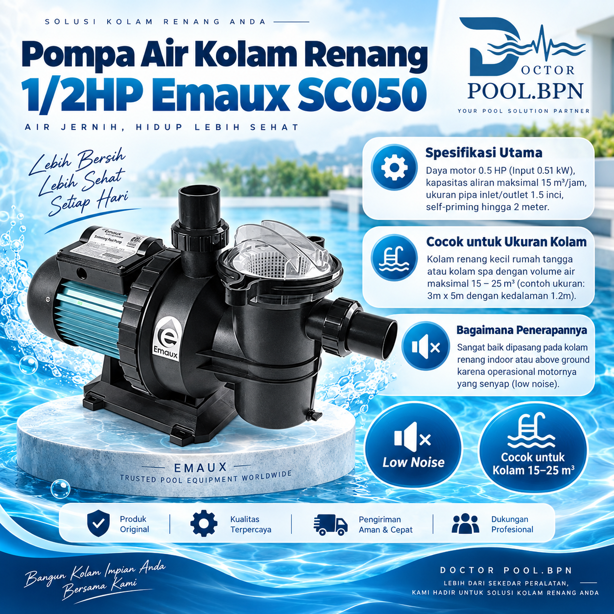 Pompa kolam