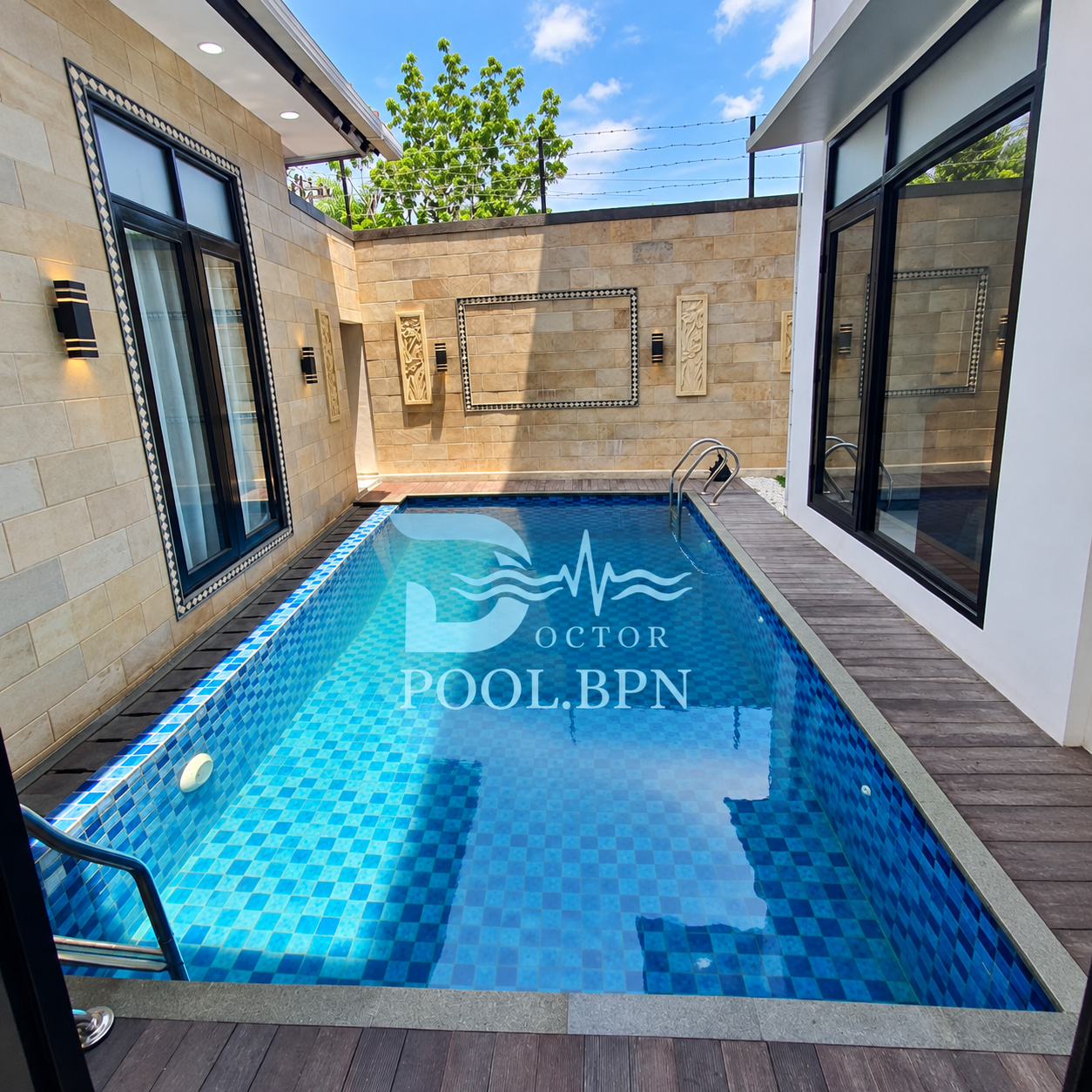 Project kolam rumah tinggal